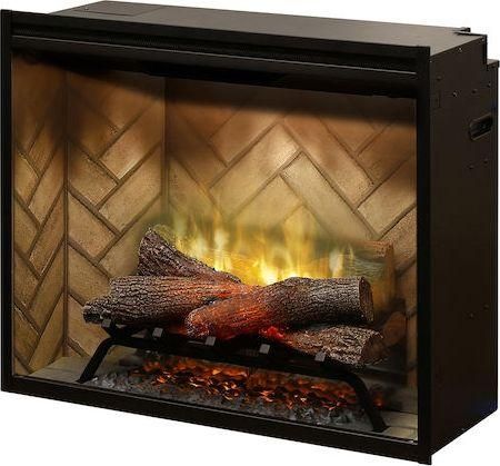 Ηλεκτρικό Τζάκι Dimplex Revillution 30 Επιτοίχιο 2575W 79x68cm Μαύρο