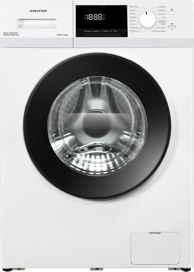 Πλυντήριο Ρούχων United UWM-9145BS 9kg 1400 Στροφών 85x59.5x56cm