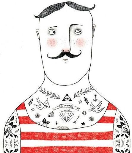 Αφίσα Hipster 40x50cm