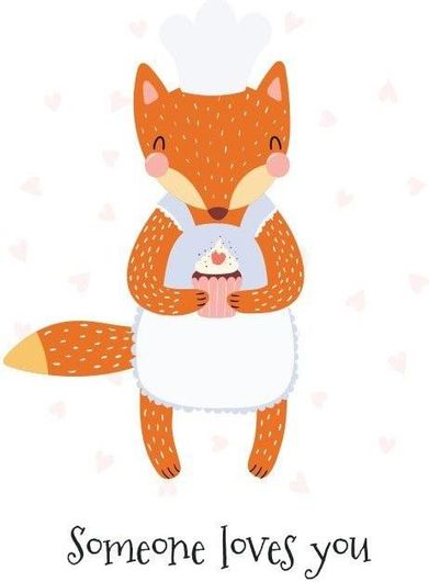 Αφίσα Αλεπουδίτσα 60x90cm