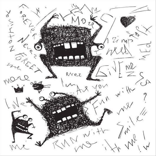 Αφίσα Τερατάκια 80x80cm