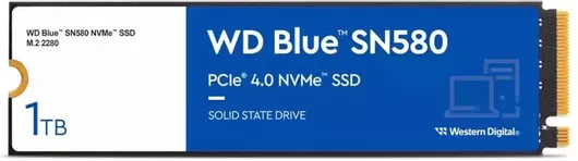 SSD Western Digital Blue SN580 1TB M.2 NVMe PCI Express 4.0