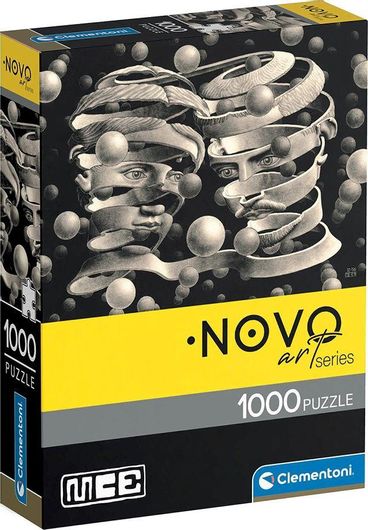 Compact Art M. C. Escher Bond Of Union Puzzle 2D 1000pcs