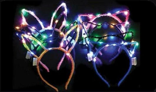 Αποκριάτικη Στέκα ΑΞ000399 LED Ζωάκια