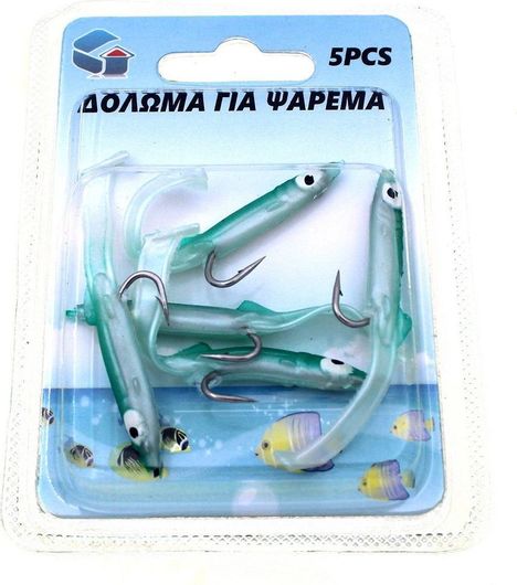 Τεχνητό Δόλωμα Πλάνος 6PSA105 Σετ 5τμχ