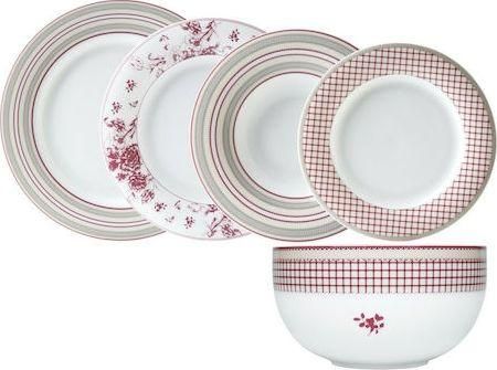 Σερβίτσιο Πιάτων Ιωνία 3181536 Πορσελάνης Σετ 20τμχ Πολύχρωμο