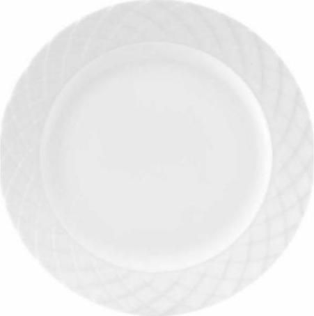 Σερβίτσιο Πιάτων Ιωνία 8620012 Πορσελάνης Σετ 20τμχ Λευκό