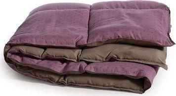 Πάπλωμα Nef-Nef Υπέρδιπλο με Γέμιση Microfiber 240x220 Bicolor 24 Mauve / Mocca