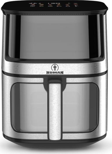 Human Air Fryer 8lt Ασημί TTAF-760ATT