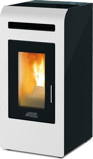 Σόμπα Pellet Artel Cayenne Steel 12 101212 11.1kW Λευκό