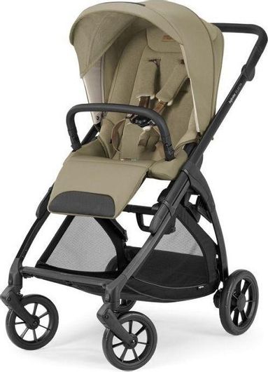 Καρότσι Μωρού Inglesina Electa Dumbo Caramel / Total Black Ρυθμιζόμενο 71x52x102cm Μπεζ