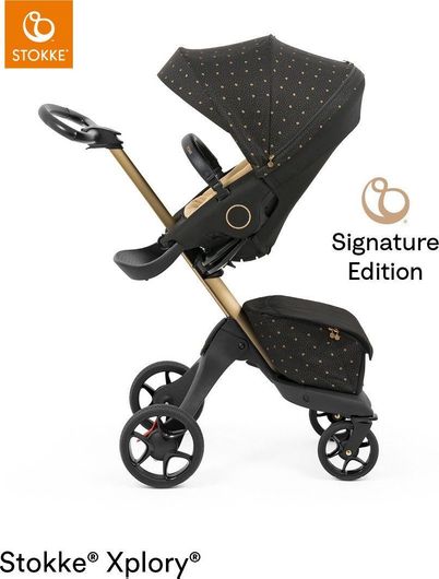 Καρότσι Μωρού Stokke Xplory X Signature για 0+ Μηνών Μαύρο