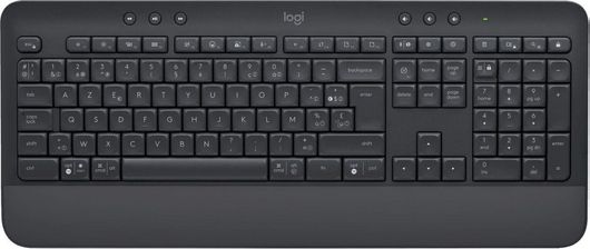 Logitech Signature K650 L-shaped Enter Ασύρματο Bluetooth Πληκτρολόγιο Αγγλικό US Graphite