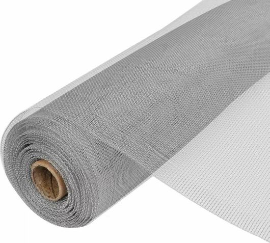 Πλέγμα / Σήτα vidaXL 100x1000cm Αλουμινίου Ασήμι