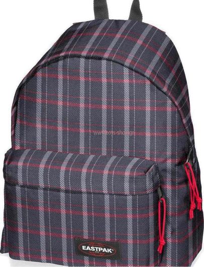 Σχολική Τσάντα Γυμνασίου / Λυκείου Eastpak Padded Re-Check Black Γκρι