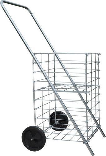 Καρότσι Λαικής 101630 Μεταλλικό Σπαστό 45x54x93cm Γαλβανιζέ