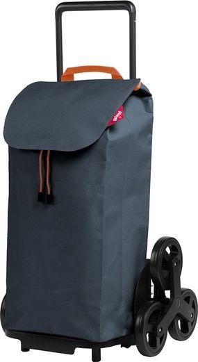 Καρότσι Λαικής Gimi Tris 101658 με 3 Ρόδες 51x44x96cm Γκρι