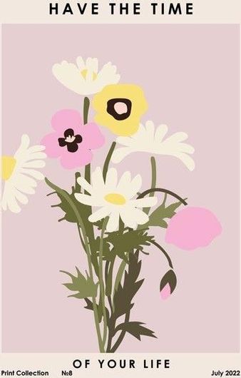 Αφίσα Poster με Λουλούδια 60x90cm