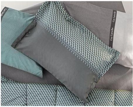 Μαξιλαροθήκες Guy Laroche Dallas Aqua Oxford 50x70 cm Σετ 2τμχ Τιρκουάζ