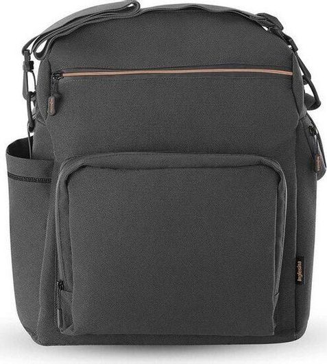 Τσάντα-Αλλαξιέρα Inglesina Aptica Xt Adventure Magnet Grey Πλάτης 38x43x15cm Γκρι