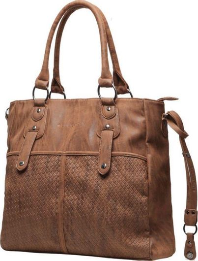 Τσάντα-Αλλαξιέρα Little Company Vienna Ώμου / Χειρός Καφέ