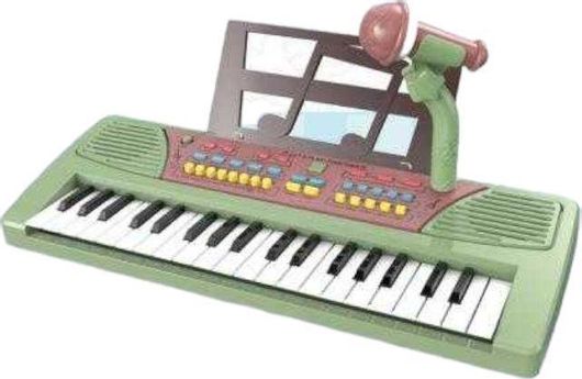 Παιδικό Πιάνο 161266 161266_GR Μικρόφωνο για 3+ Ετών Πράσινο
