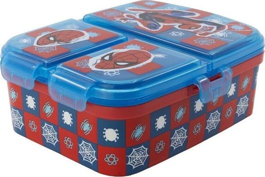 Παιδικό Δοχείο Φαγητού Stor XL Spiderman Arachnid Grid Πλαστικό Πολύχρωμο