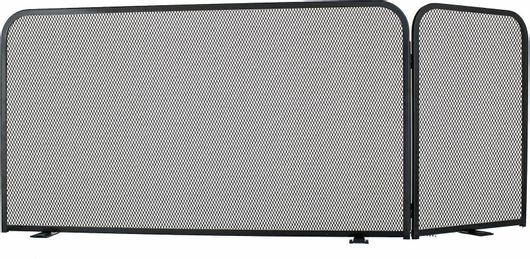 Προστατευτικό Τζακιού Zogometal Μεταλλικό με 2 Φύλλα 90x40x50cm Χάλκινο 