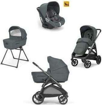 Καρότσι Μωρού Inglesina Aptica Quattro Darwin Ρυθμιζόμενο Καρότσι 3 σε 1 Emeral Green Πράσινο