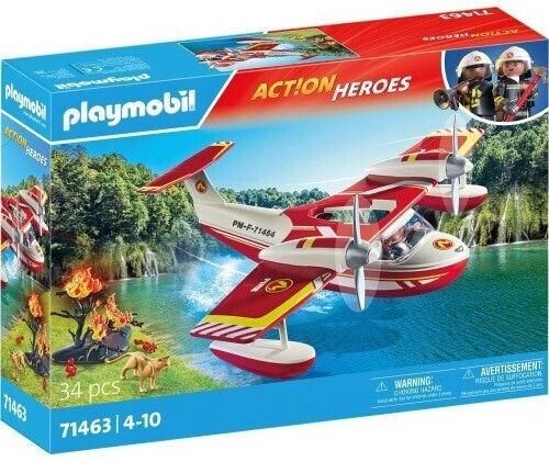 Playmobil Action Heroes Πυροσβεστικό Υδροπλάνο για 4-10 ετών