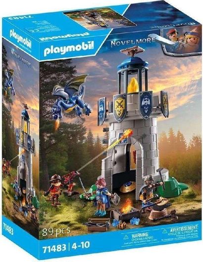 Playmobil Novelmore Πύργος Ιπποτών Με Δράκο Και Σιδηρουργό για 4-10 ετών