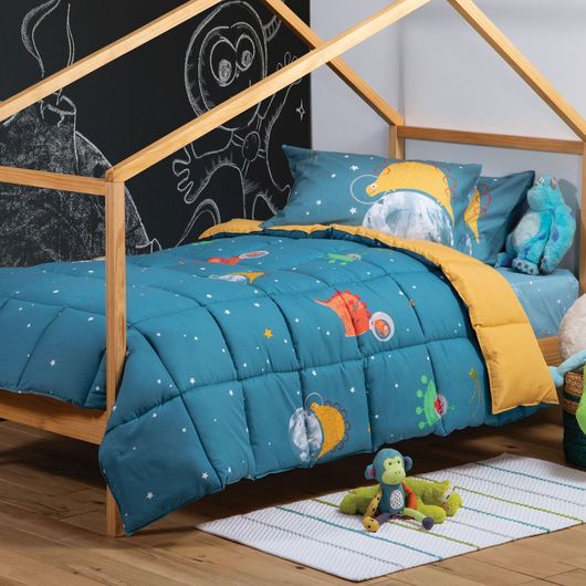 Σετ Παιδικό Πάπλωμα Nef-Nef Roar Into Space 160x220 Μπλε