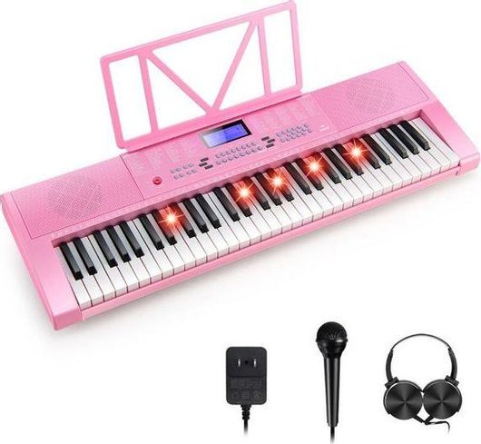 Παιδικό Αρμόνιο Costway MU10094DE 83x27.5x9cm Ροζ