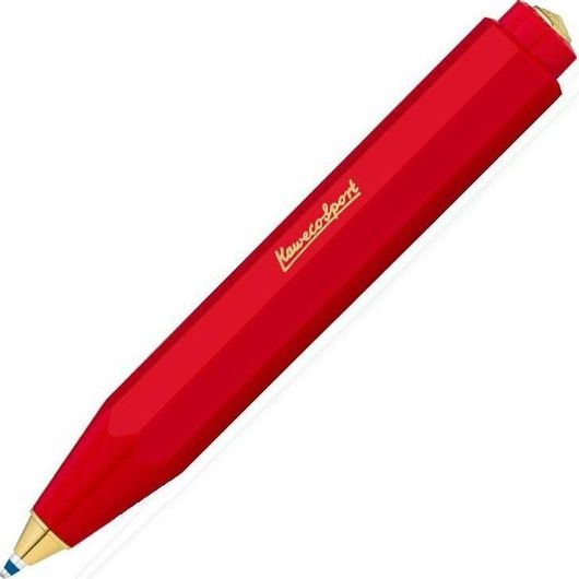 Kaweco Στυλό Ballpoint με Μπλε Μελάνι Classic Sport Red