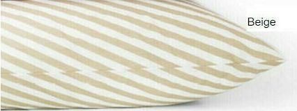 Σετ Μαξιλαροθήκες Borea Diagonal 50x70cm Μπεζ