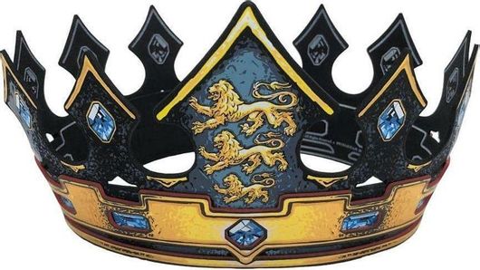 Αποκριάτικο Στέμμα Liontouch Βασιλιά Triple Lion 55x12cm