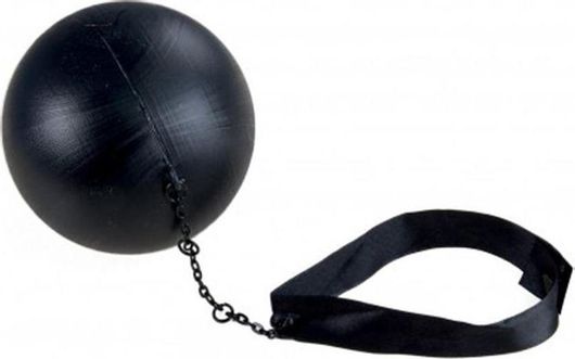 Αποκριάτικο Αξεσουάρ Sandra Convict Bullet Μαύρο