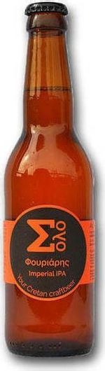 Μπύρα Σόλο India Pale Ale (IPA) Θολή Ξανθιά Φιάλη 330ml 10% Αλκοόλ