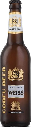 Μπύρα Corfu Beer Weiss Θολή Ξανθιά Φιάλη 500ml 5.6% Αλκοόλ