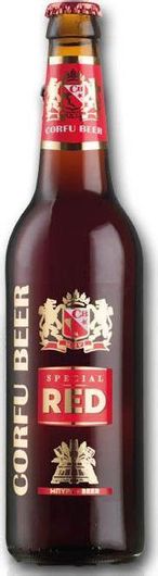 Μπύρα Corfu Beer Pale Ale Κόκκινο Φιάλη 500ml 5% Αλκοόλ