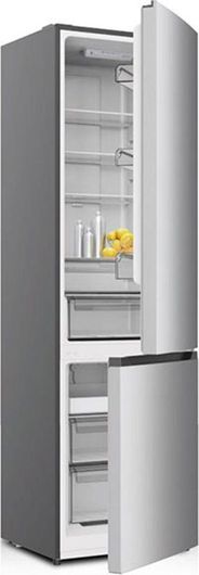 Ψυγειοκαταψύκτης Davoline CNF 326 IX 326lt Total NoFrost 201x60x60.5cm Inox