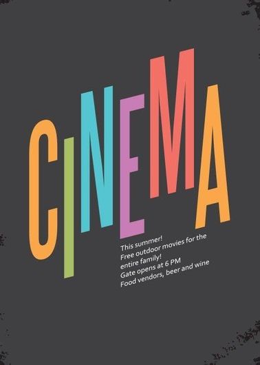 Αφίσα Cinema 60x90cm