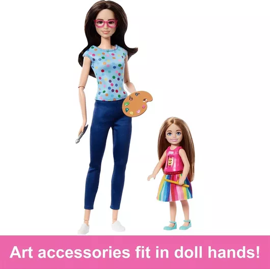 Κούκλα Barbie Mattel Δασκάλα Καλλιτεχνικών για 3+ Ετών