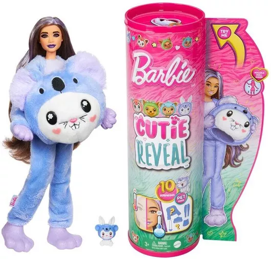 Κούκλα Barbie Mattel Cutie Reveal Κοάλα για 3+ Ετών