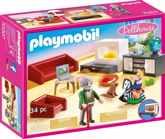 Playmobil Dollhouse Σαλόνι Κουκλόσπιτου για 4+ Ετών