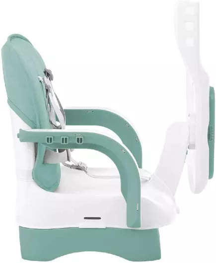 Καθισματάκι Φαγητού Kikka Boo Φορητό Πλαστικό για Καρέκλα Pappo Πράσινο