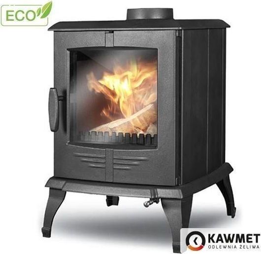 Ξυλόσομπα Kawmet P8 Eco Μαντεμένια 7.9kW Μαύρο
