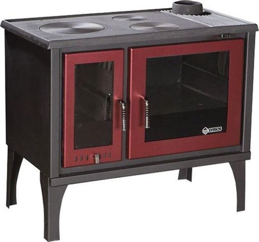 Ξυλόσομπα Syrios Gortynia Μαντεμένια Μπορντό