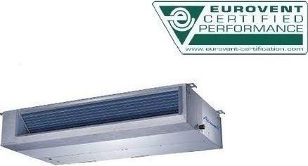 Επαγγελματικό Κλιματιστικό Inverter Καναλάτο Airwell DDMX-175N-09M25 / YDAX-175H-09Τ35 52000 BTU
