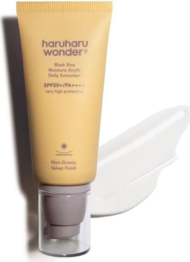 Αντηλιακό Προσώπου Haruharu Wonder Black Rice Moisture Airyfit SPF50+ Ενυδατικό 50ml